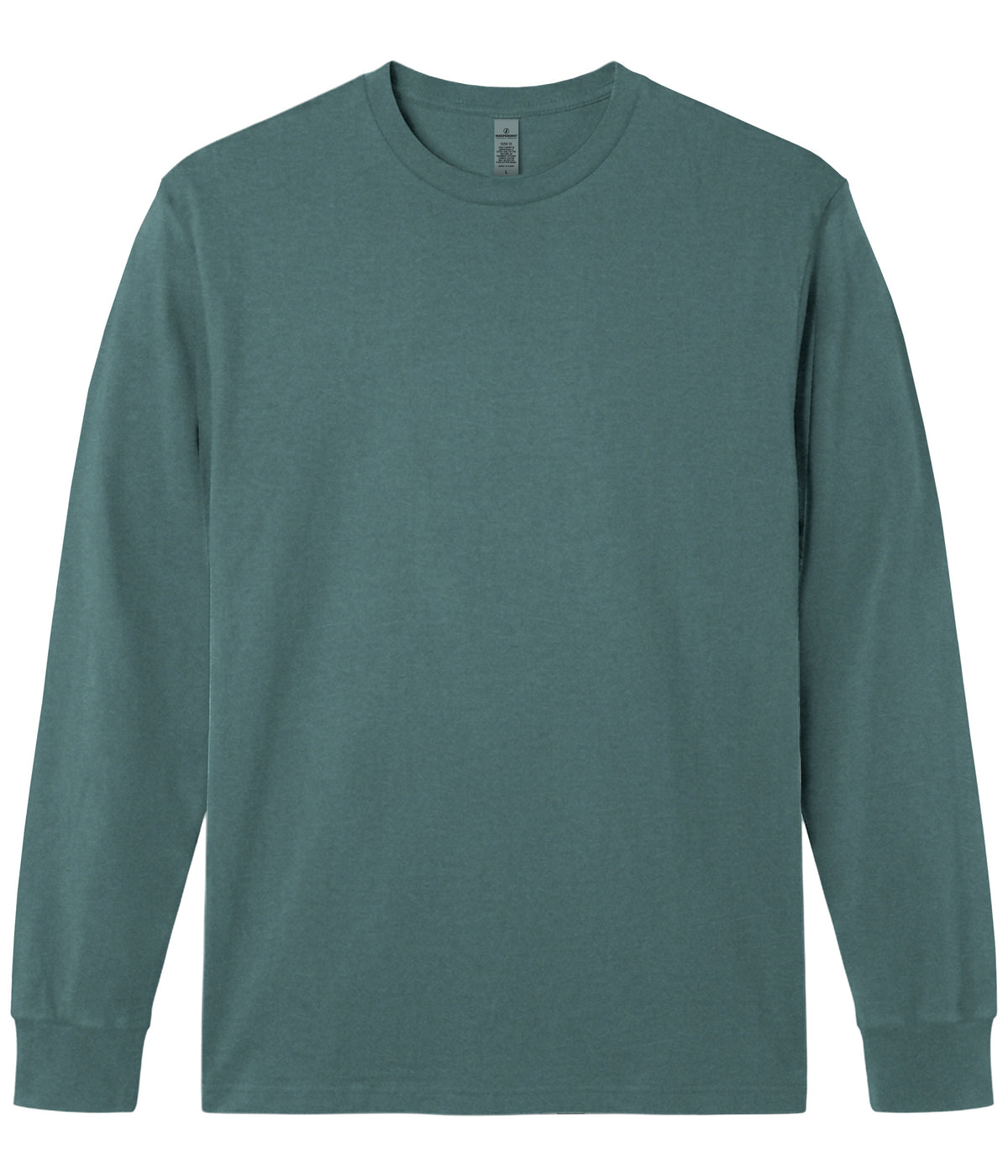 Pigment Alpine Green PRM180LST Premium 180gsm Long Sleeve T-Shirt by Independent Trading Co.