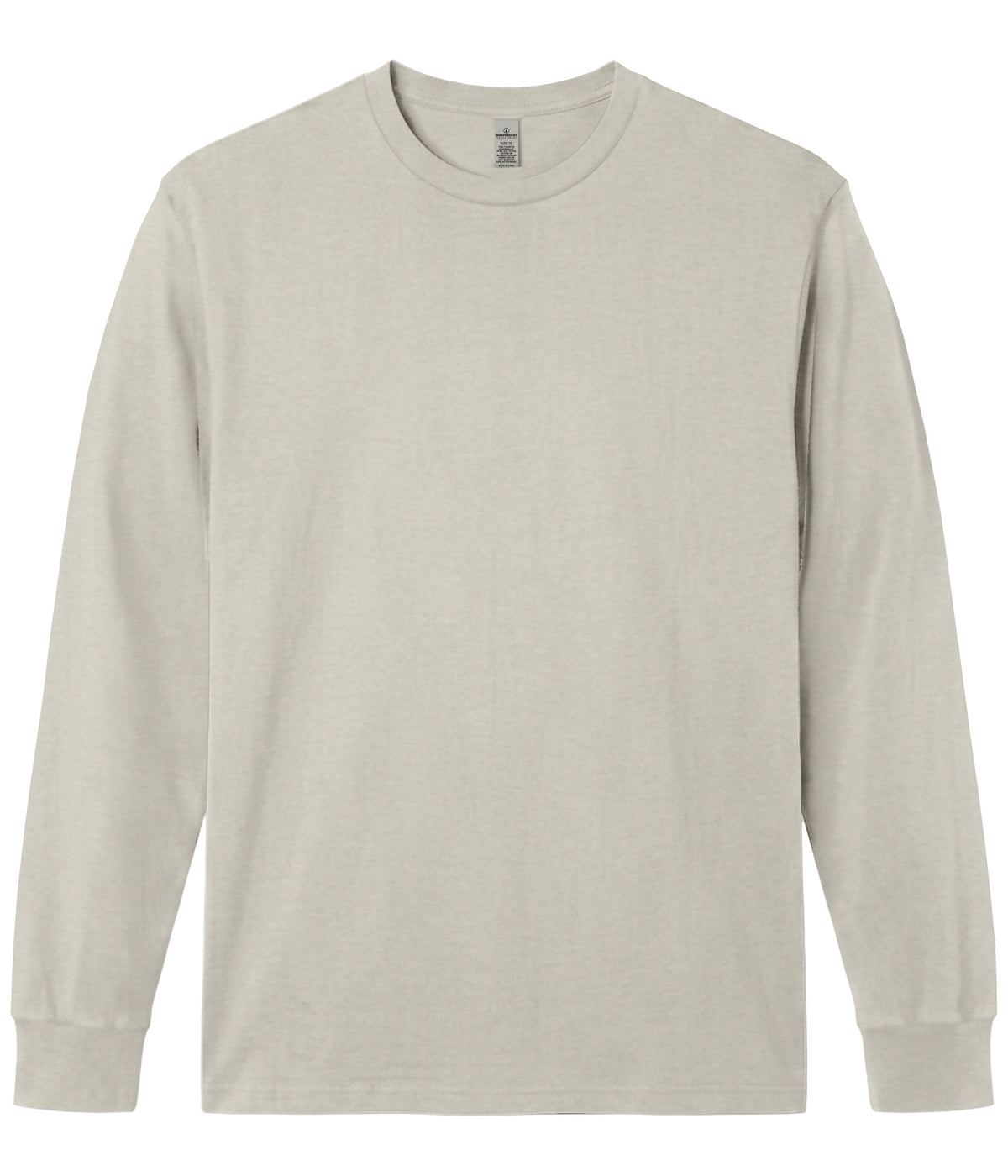 Pigment Ivory PRM180LST Premium 180gsm Long Sleeve T-Shirt by Independent Trading Co.