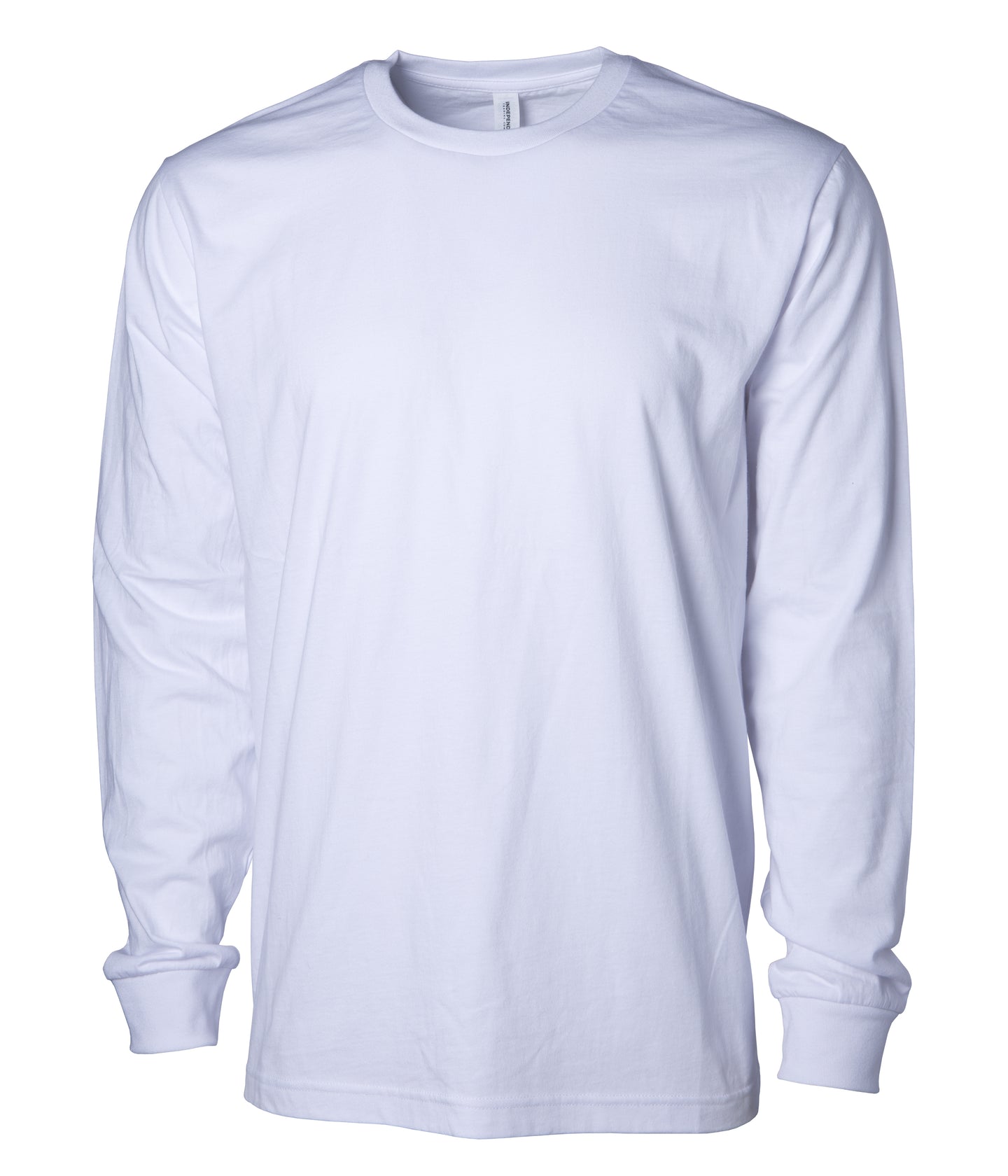 Premium 180gsm Long Sleeve T-Shirt in White