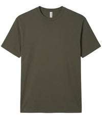Army PRM180PT premium blank short sleeve t-shirt by Independent Trading Co., front view