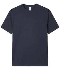 Classic Navy PRM180PT premium blank short sleeve t-shirt by Independent Trading Co., front view