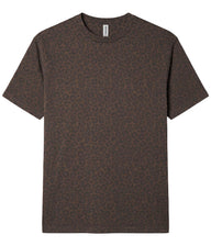 Leopard PRM180PT premium blank short sleeve t-shirt by Independent Trading Co., front view