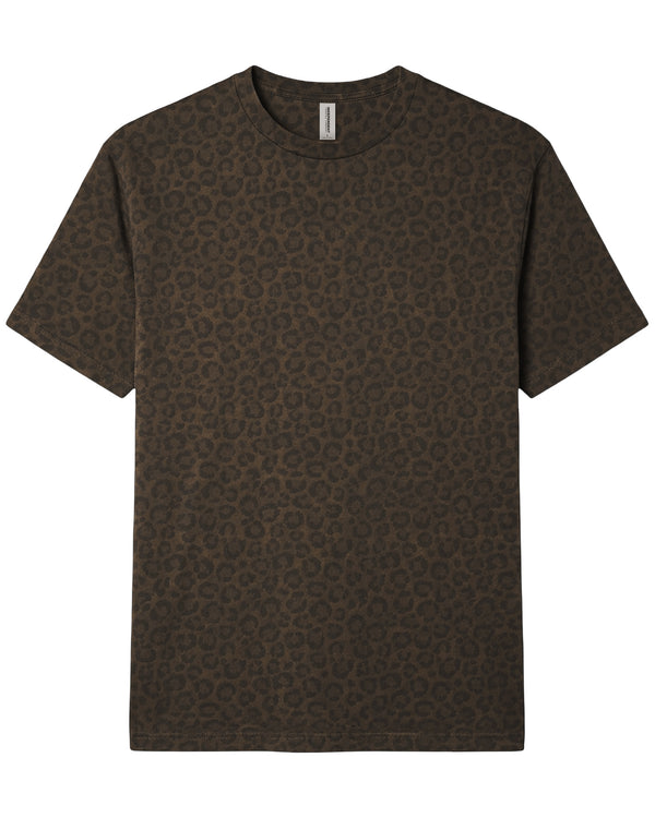 PRM180PT Premium 180gsm Short Sleeve T-Shirt in Leopard