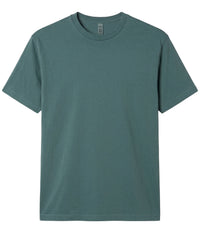 Pigment Alpine Green PRM180PT premium blank short sleeve t-shirt by Independent Trading Co., front view