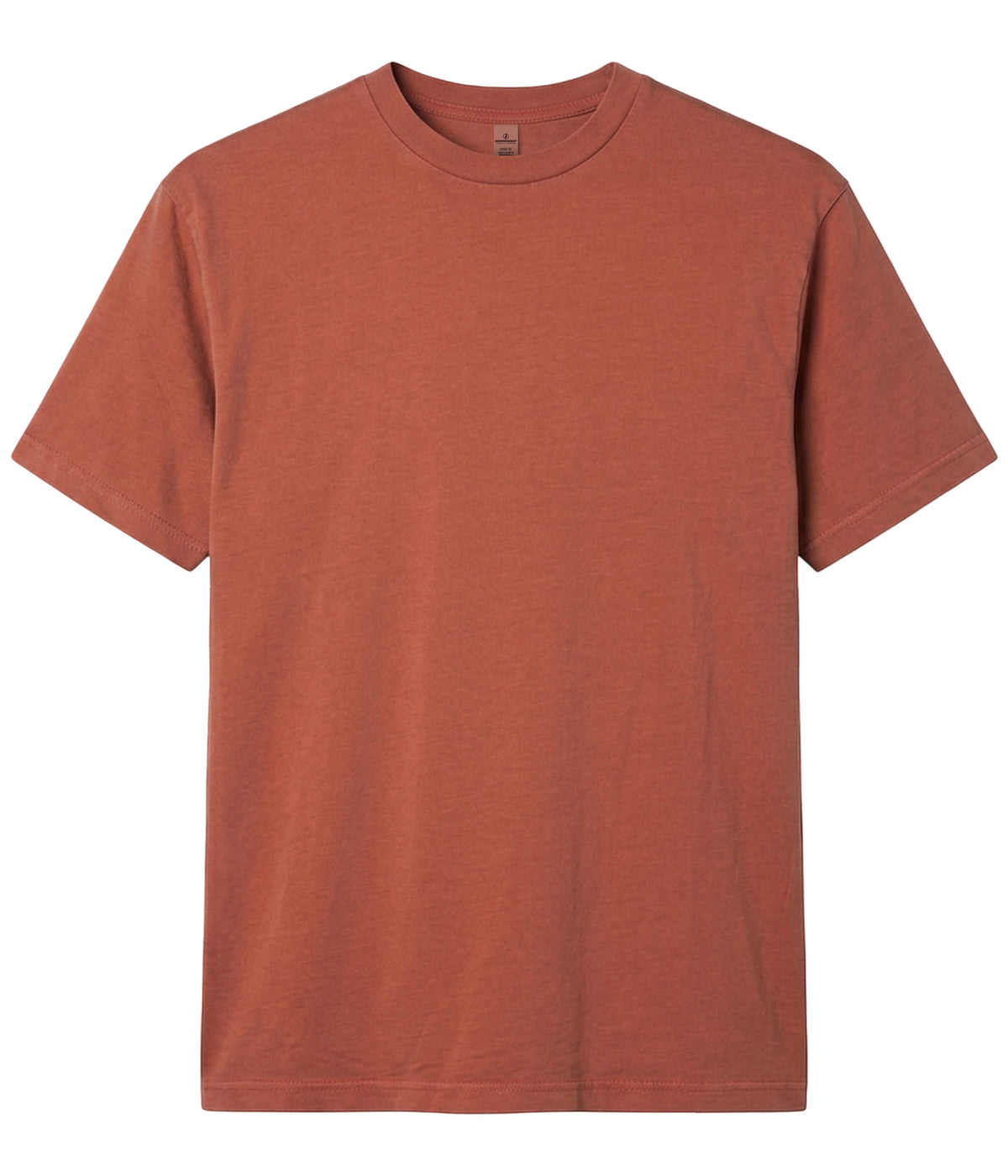 Pigment Amber PRM180PT premium blank short sleeve t-shirt by Independent Trading Co., front view