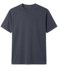 Pigment Black PRM180PT premium blank short sleeve t-shirt by Independent Trading Co., front view