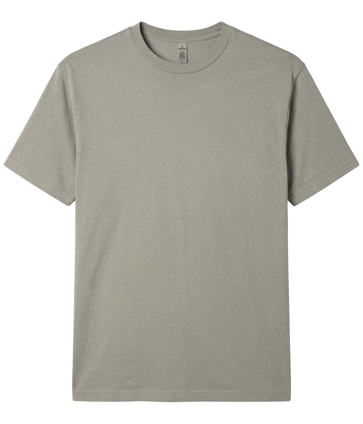 Pigment Cement PRM180PT premium blank short sleeve t-shirt by Independent Trading Co., front view