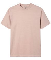 Pigment Dusty Pink PRM180PT premium blank short sleeve t-shirt by Independent Trading Co., front view