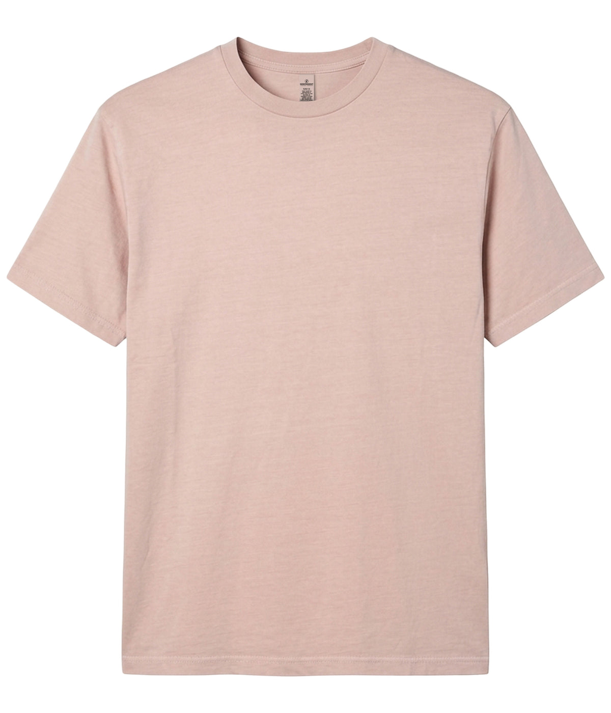 Pigment Dusty Pink PRM180PT premium blank short sleeve t-shirt by Independent Trading Co., front view