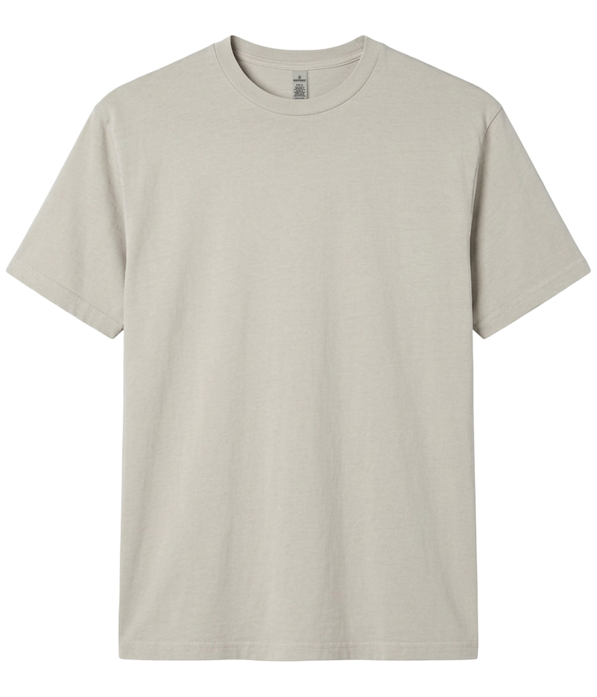Pigment Ivory PRM180PT premium blank short sleeve t-shirt by Independent Trading Co., front view