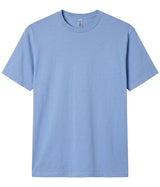 Pigment Light Blue PRM180PT premium blank short sleeve t-shirt by Independent Trading Co., front view