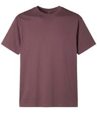 Pigment Maroon PRM180PT premium blank short sleeve t-shirt by Independent Trading Co., front view