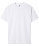 White PRM180PT premium blank short sleeve t-shirt by Independent Trading Co., front view