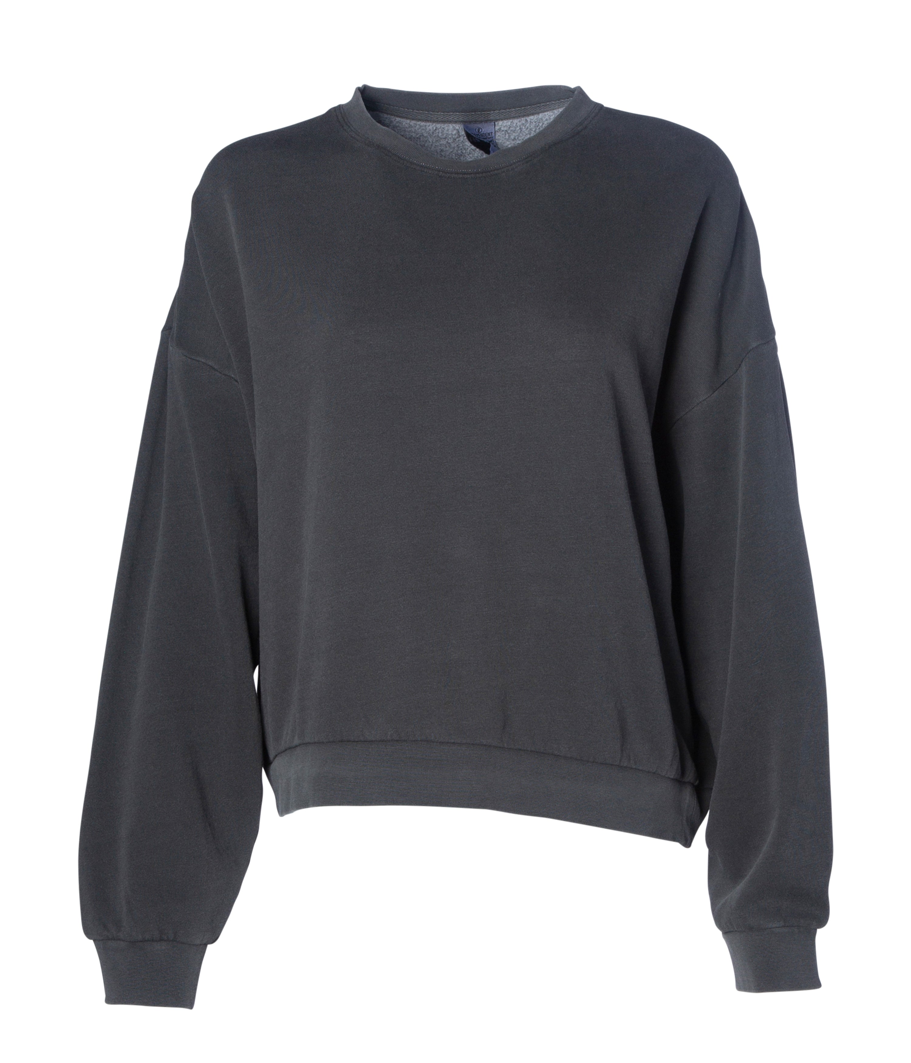 echeveria/Elbow Stitch Crew Sweat/サイズ2/黒 California Wave Wash Sunday Crew | Independent Trading Company
