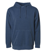 9oz. Unisex Midweight Pigment Dye Pullover Hood in Pigment Indigo - Independent Trading Co.
