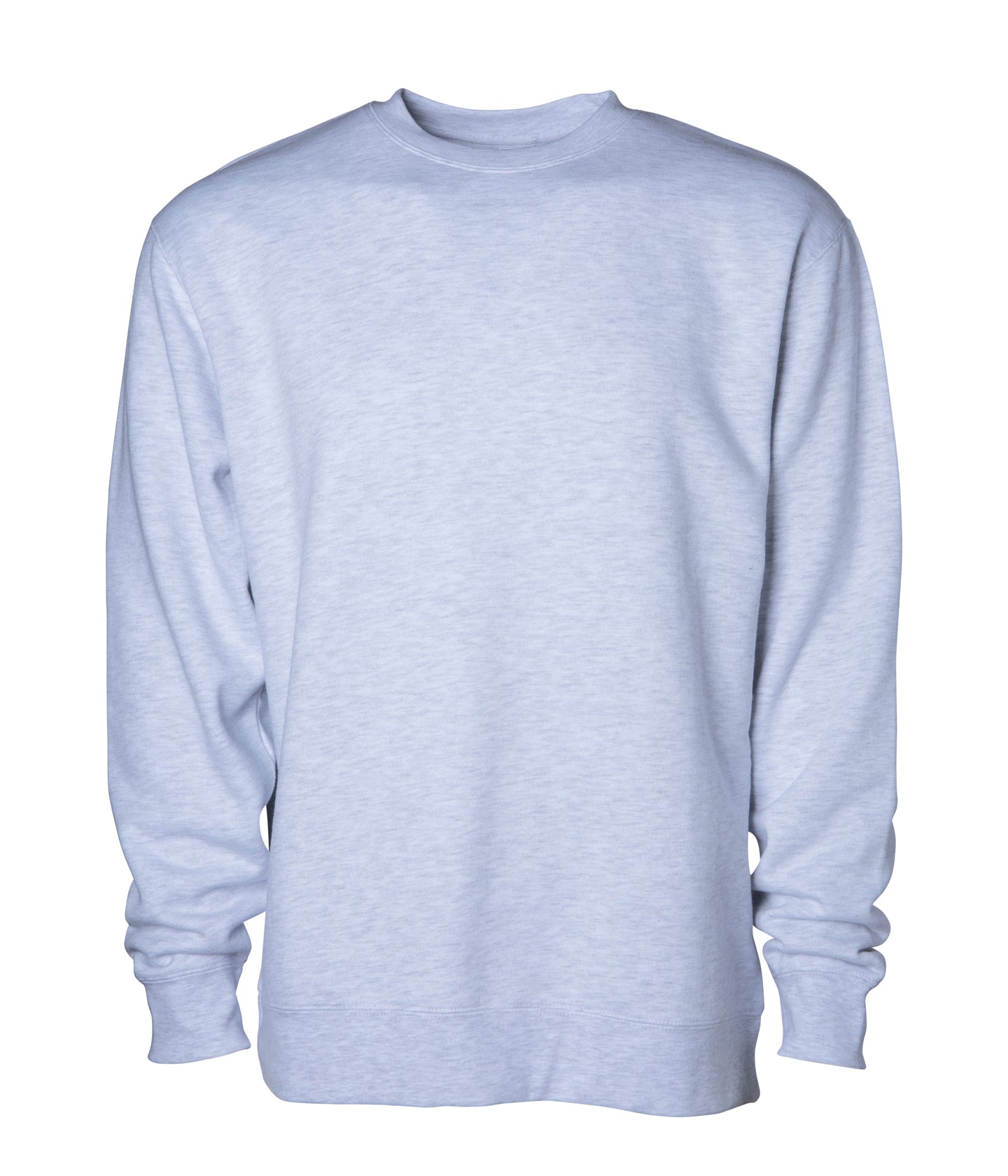 Independent Trading Co. SS3000 Midweight Crew Neck Sweatshirt in color Ash Heather