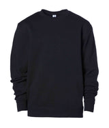 Black SS3001Y 8.5oz. Youth Midweight Crew Neck Sweatshirt by Independent Trading Co.