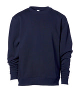 Classic Navy SS3001Y 8.5oz. Youth Midweight Crew Neck Sweatshirt by Independent Trading Co.