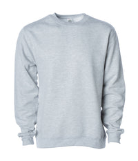 Independent Trading Co. SS3001Y 8.5oz. Youth Midweight Crew Neck in color Grey Heather