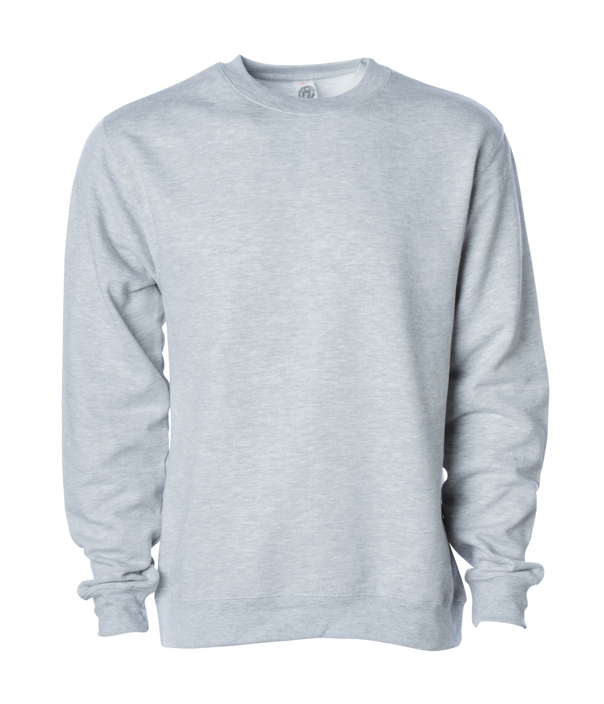 Independent Trading Co. SS3001Y 8.5oz. Youth Midweight Crew Neck in color Grey Heather