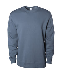 Independent Trading Co. SS3001Y 8.5oz. Youth Midweight Crew Neck in color Storm Blue