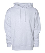 8.5oz. Midweight Pullover Hood in Ash Heather - Independent Trading Company