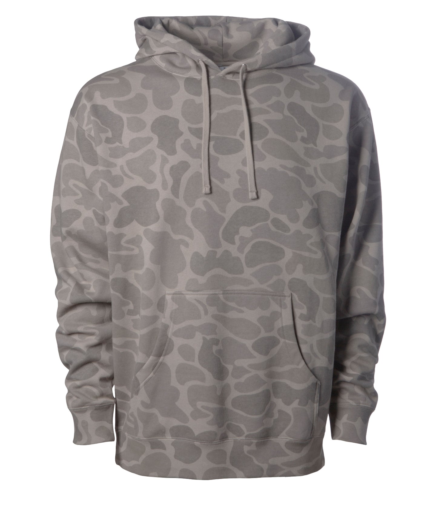 Independent Trading Co. SS4500 8.5oz. Midweight Pullover Hood in color Desert Duck Camo.
