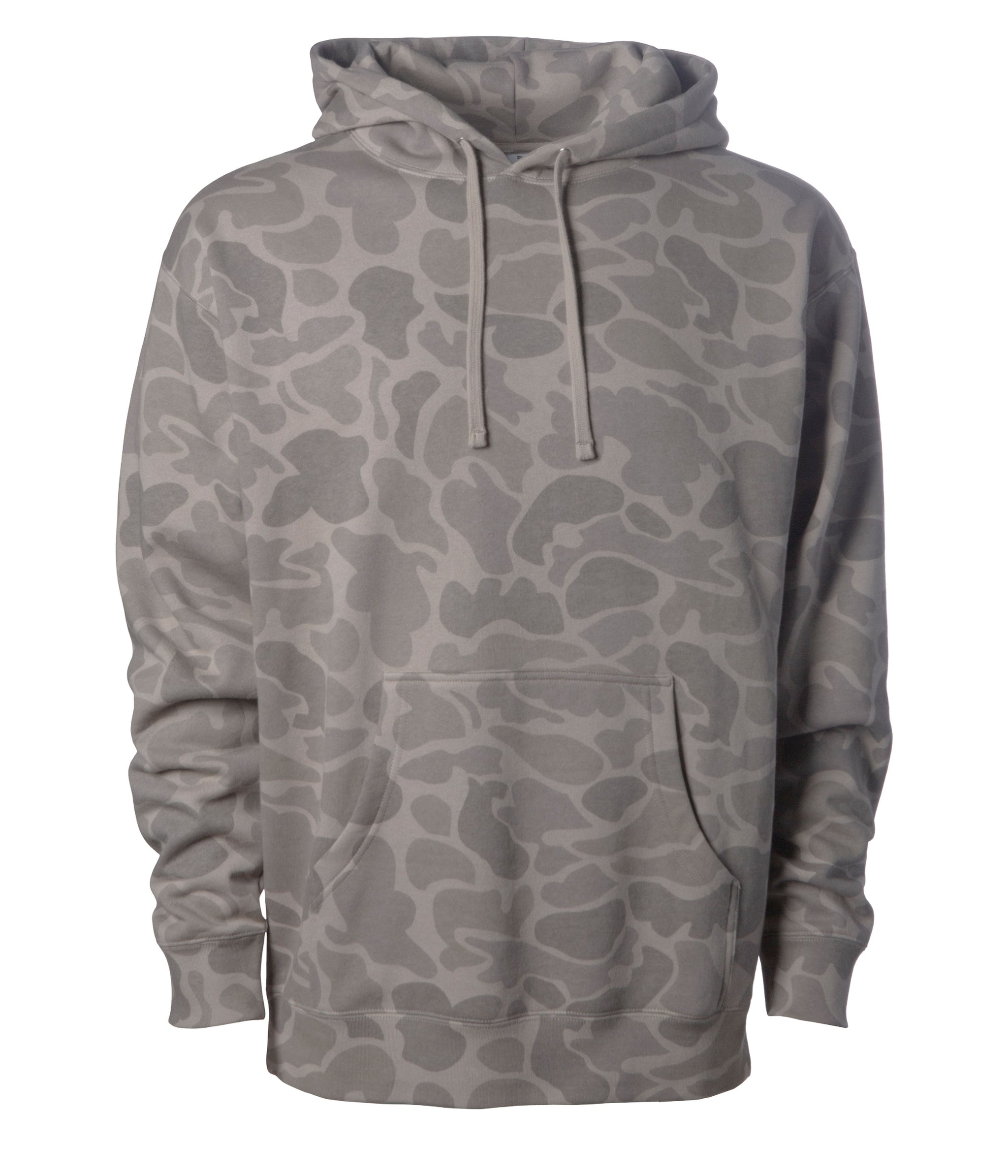 Independent Trading Co. SS4500 8.5oz. Midweight Pullover Hood in color Desert Duck Camo.