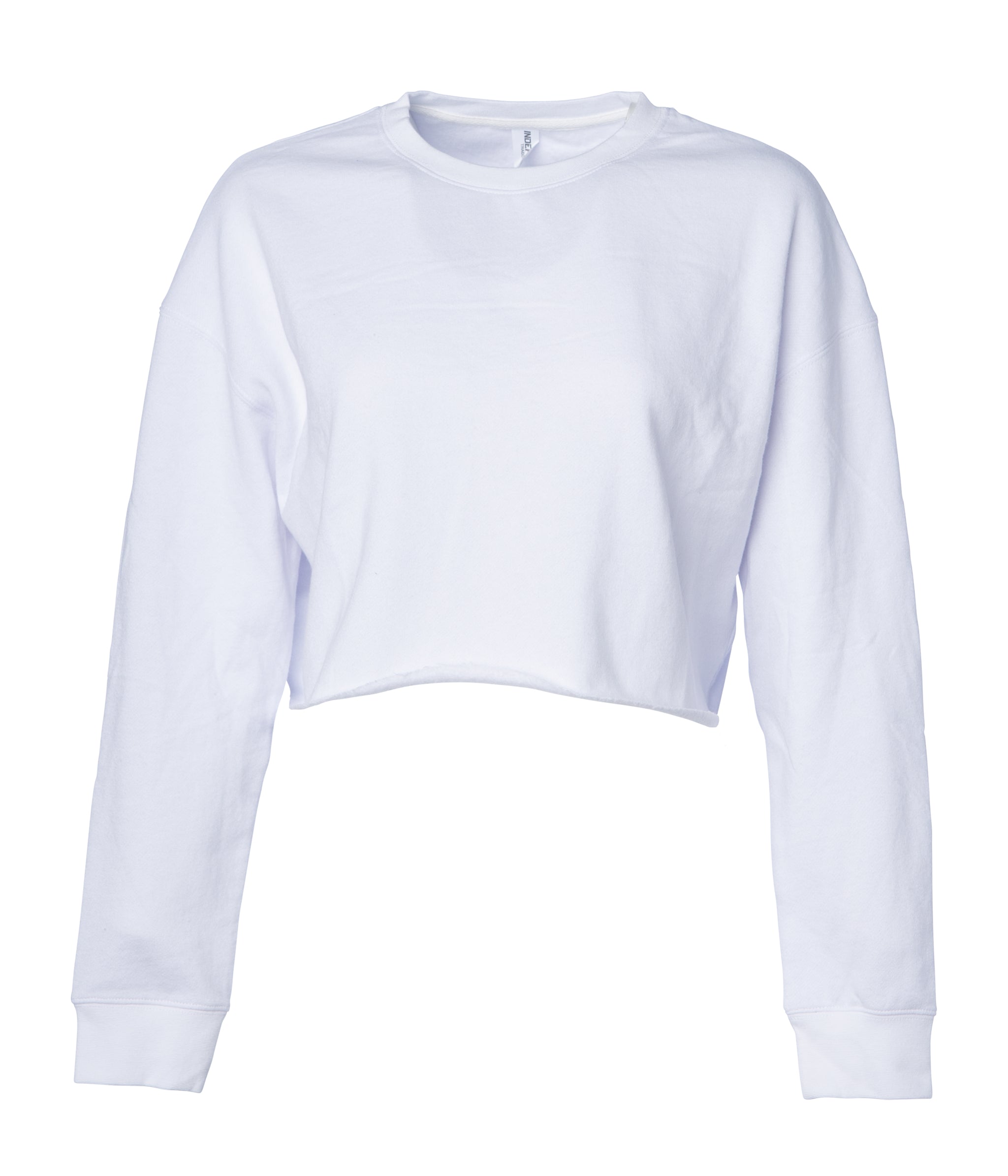 Women\'s Lightweight Crop Crew Neck Sweatshirt | Independent Trading Co. -  Independent Trading Company