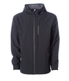 Poly-Tech Water Resistant Soft Shell Jacket in Black