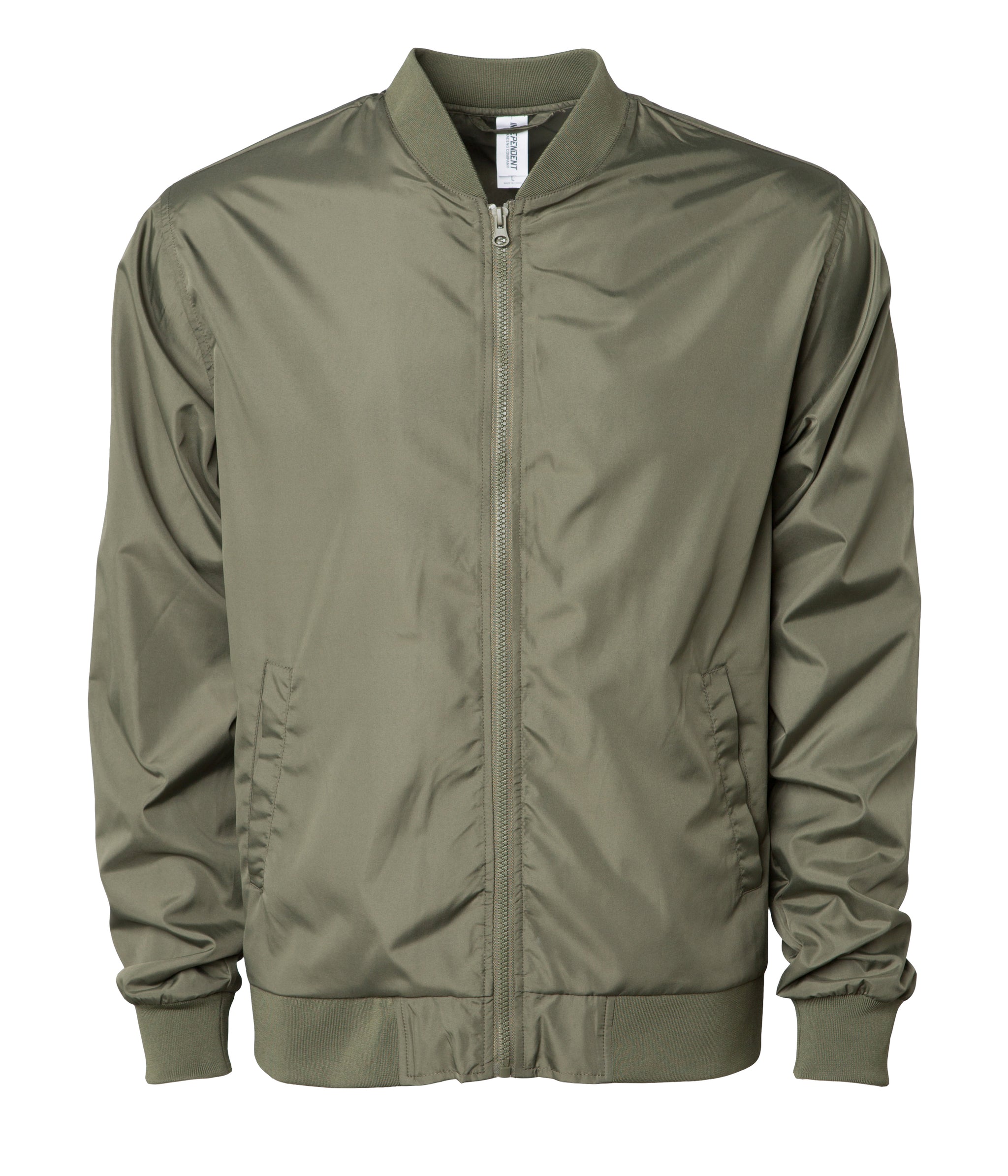 Independent Trading Co. Men's Lightweight Bomber Jacket