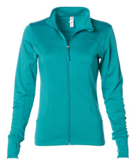 Womens Poly-Tech Athletic Zip - Independent Trading Company