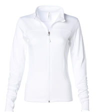 Womens Poly-Tech Athletic Zip - Independent Trading Company