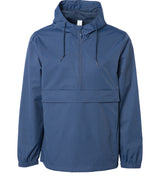Water Resistant Windbreaker Anorak Jacket in color Classic Navy