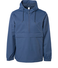 Water Resistant Windbreaker Anorak Jacket in color Classic Navy