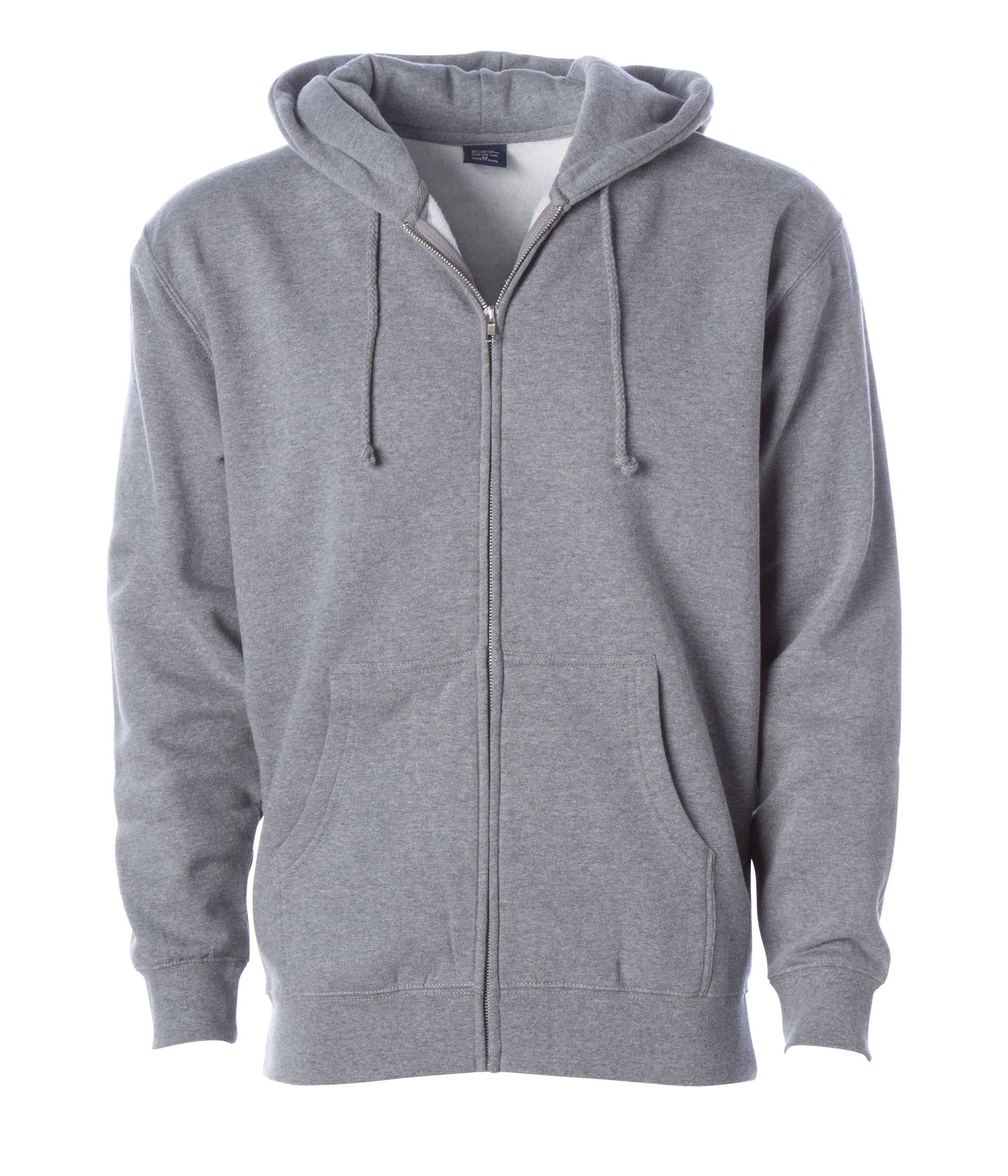 heavyweight zip up sweatshirt