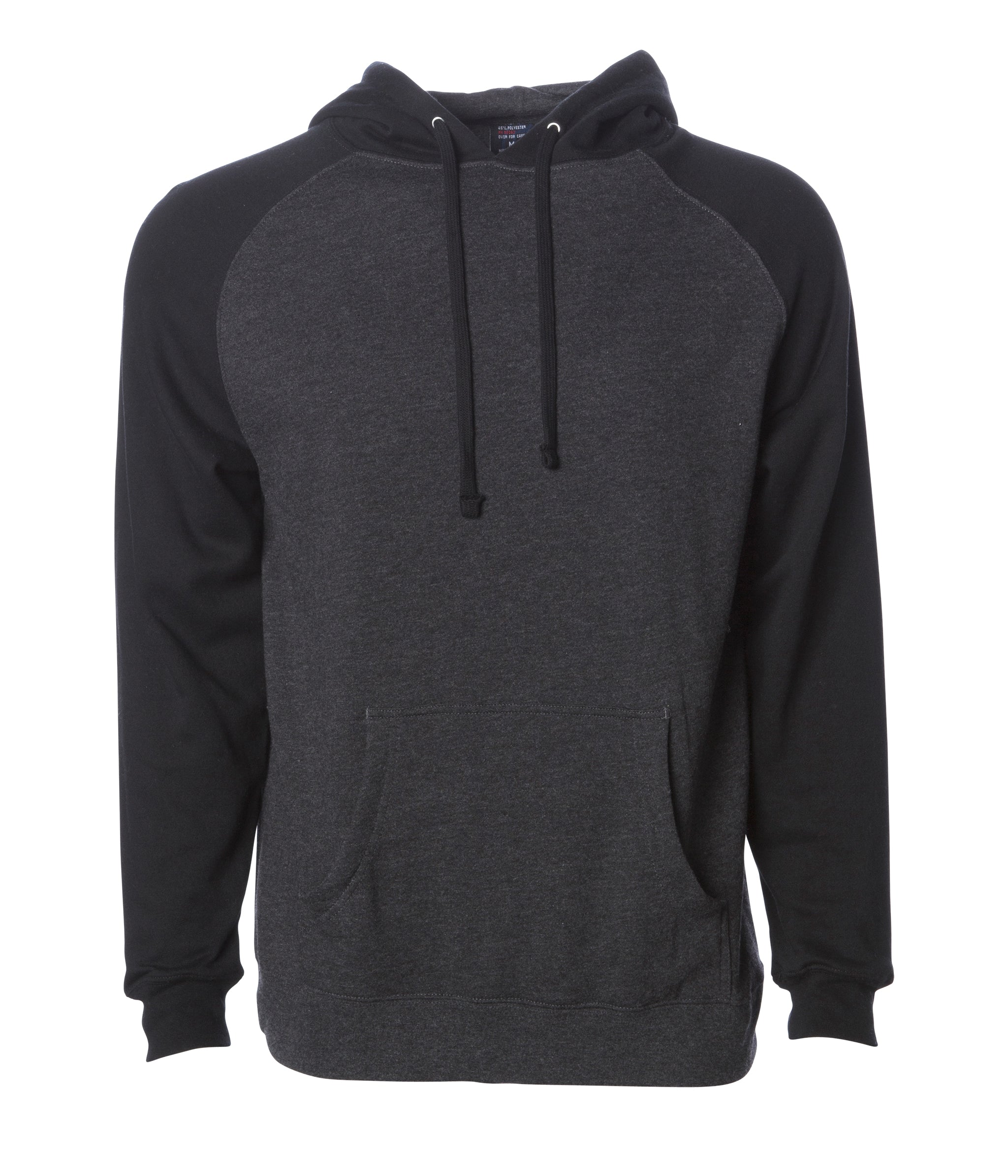 Mens Raglan Hooded Pullover Sweatshirts | Independent Trading Company
