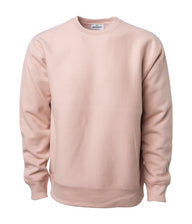 IND5000C Legend - Men's Premium 450gm Heavyweight Cross-Grain Crew in color Dusty Pink.