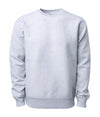 IND5000C Legend - Men's Premium 450gm Heavyweight Cross-Grain Crew in color Grey Heather.