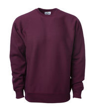 IND5000C Legend - Men's Premium 450gm Heavyweight Cross-Grain Crew in color Maroon.