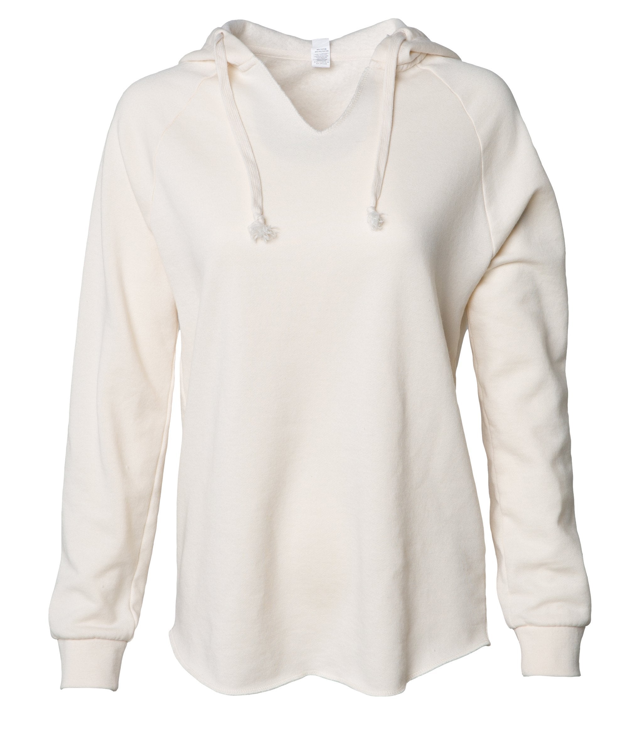 SA Company Women's Hooded Performance Long Sleeve Shirt | White | Tidal Waves﻿ | Size Small