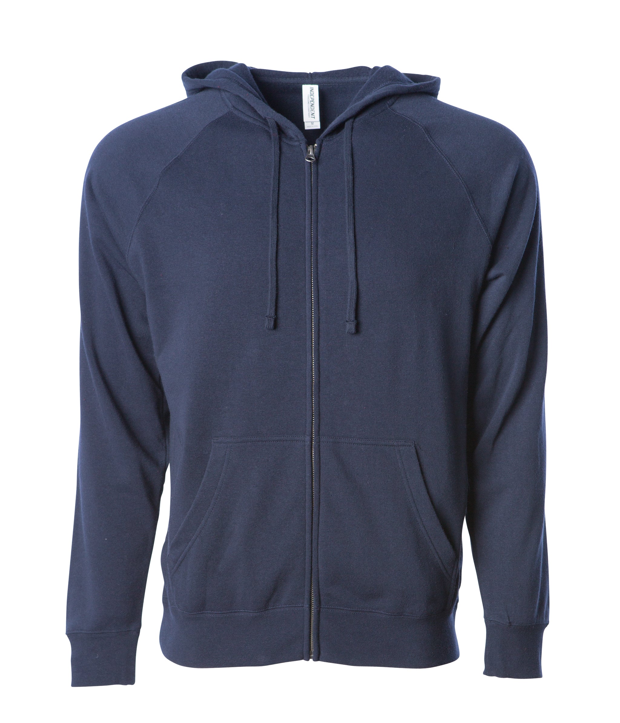 Basic coloured zip-up neck sweatshirt