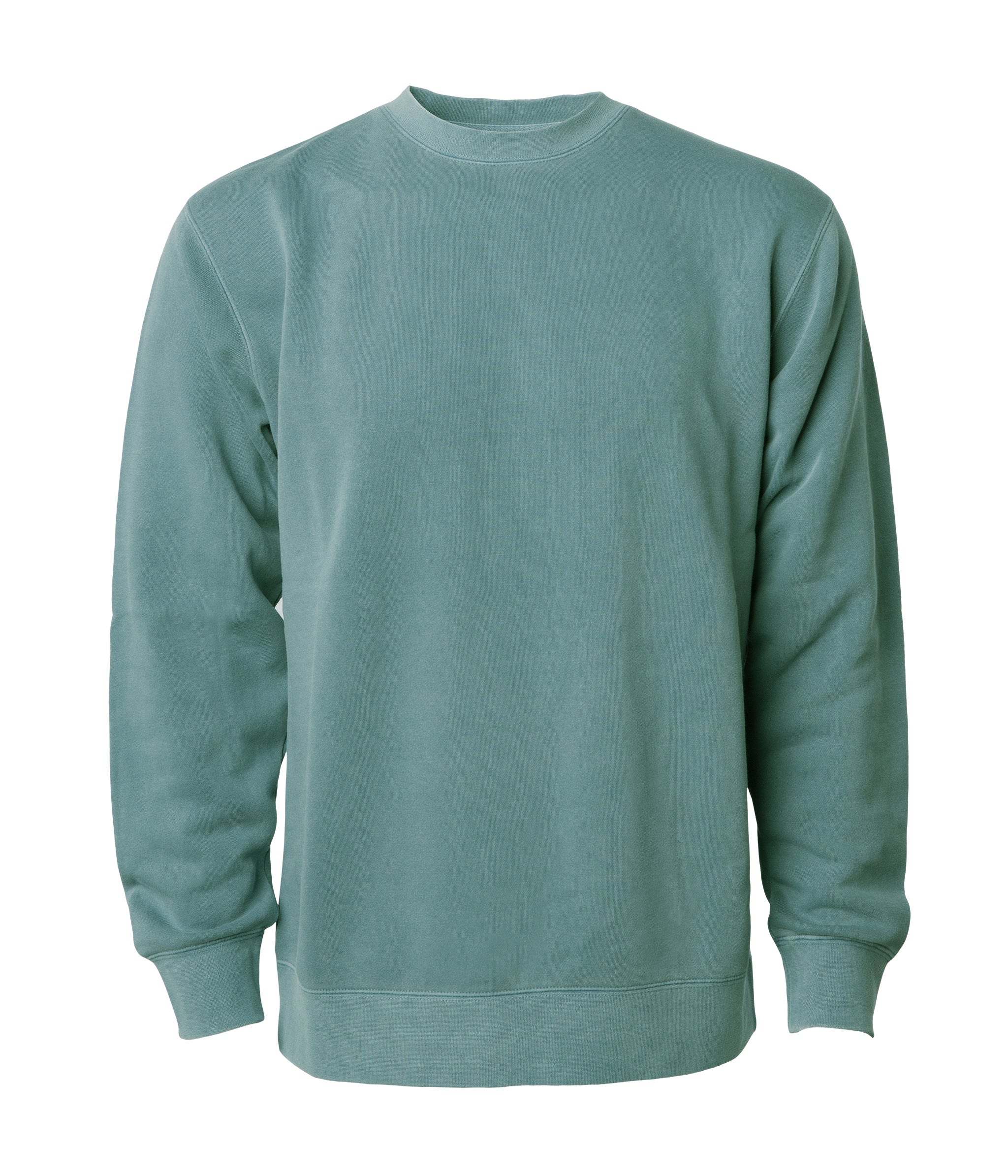 Unisex Midweight Pigment Dyed Crew Neck Unique Vintage Character  Independent Trading Company