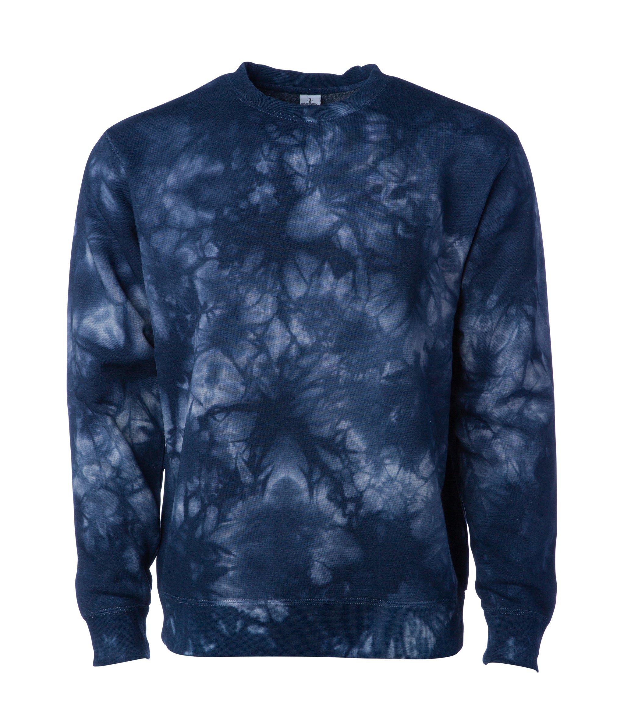 Unisex Tie Dye Crew Neck Sweatshirt