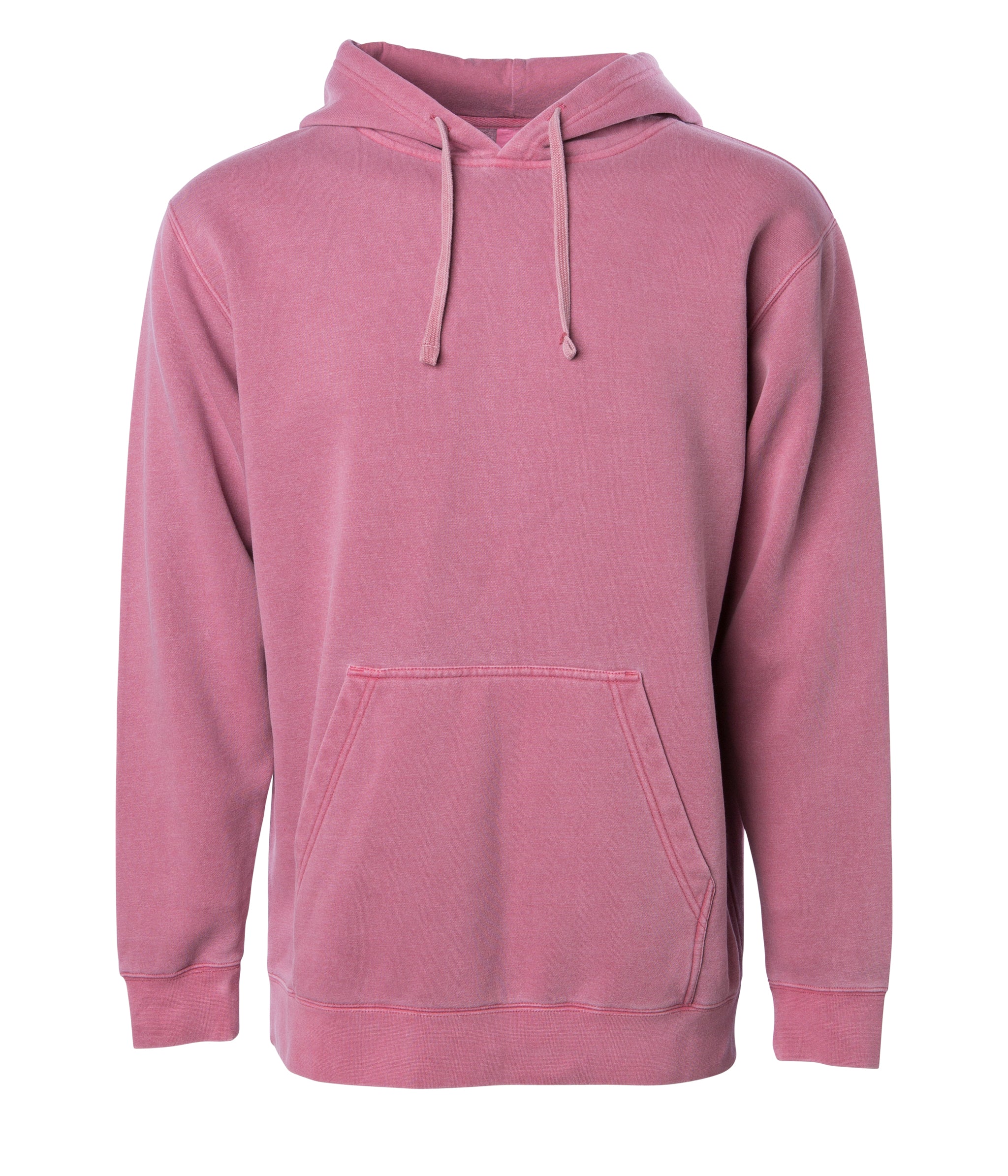 Unisex Midweight Pigment Dyed Hooded Pullover  Unique Vintage Character -  Independent Trading Company