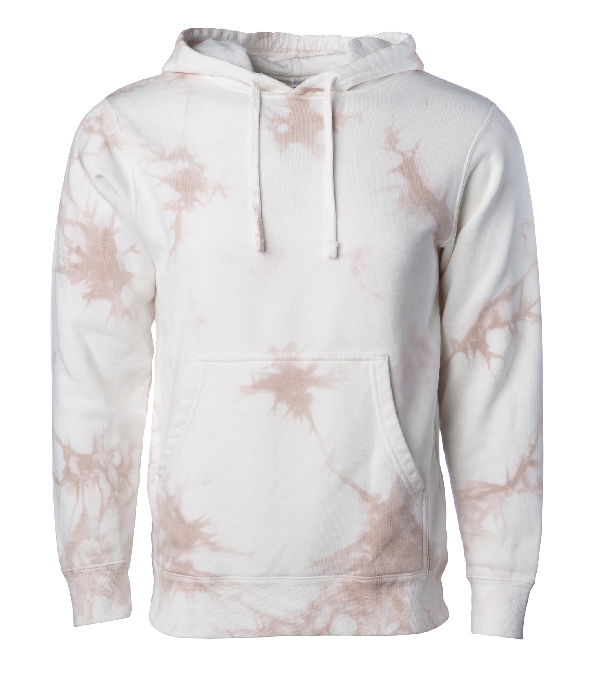 DoOrDyedStudio Tie Dye- Reverse Dyed Black Cropped Hoodie- Ultra Soft