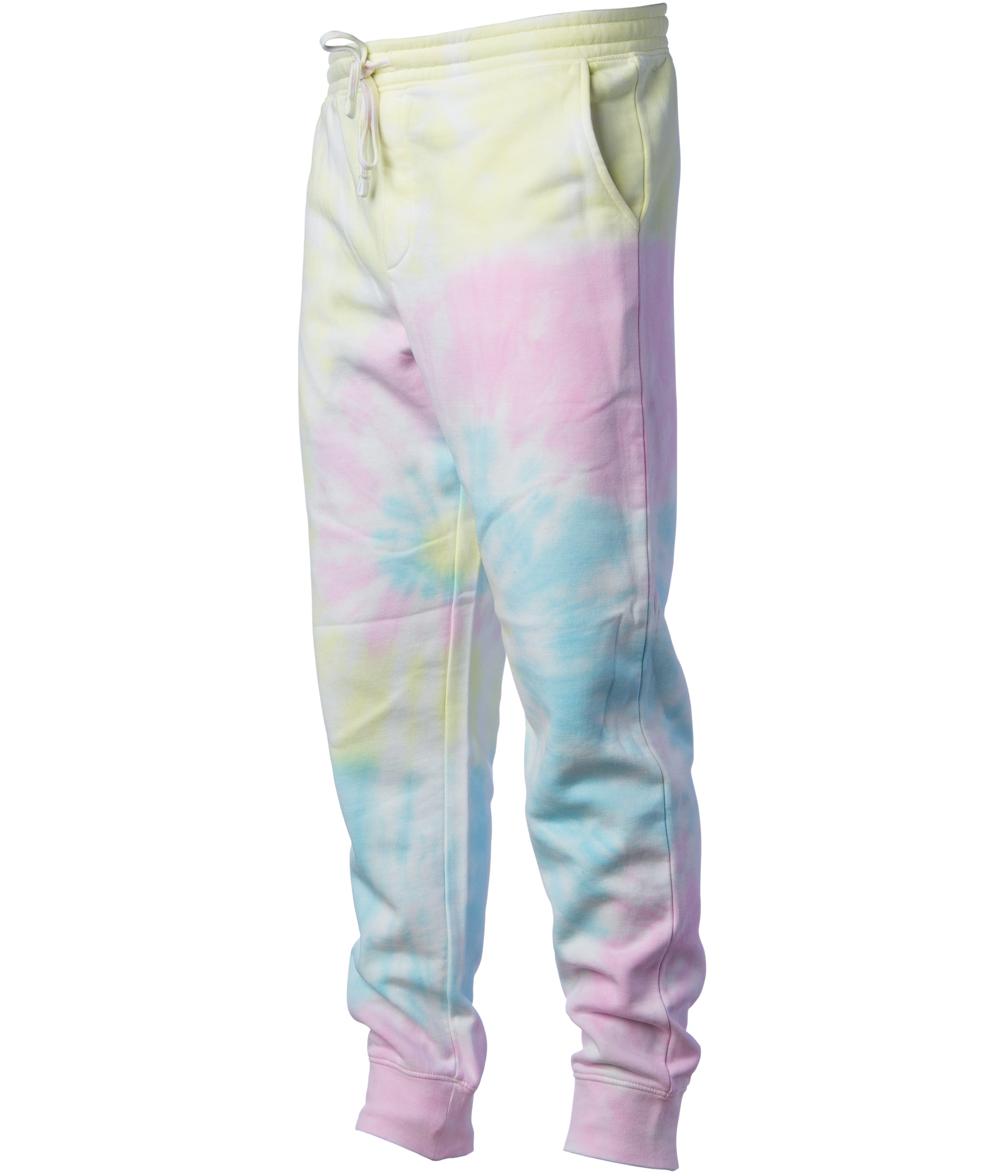 Men's Tie Dye Fleece Pant  Independent Trading Company