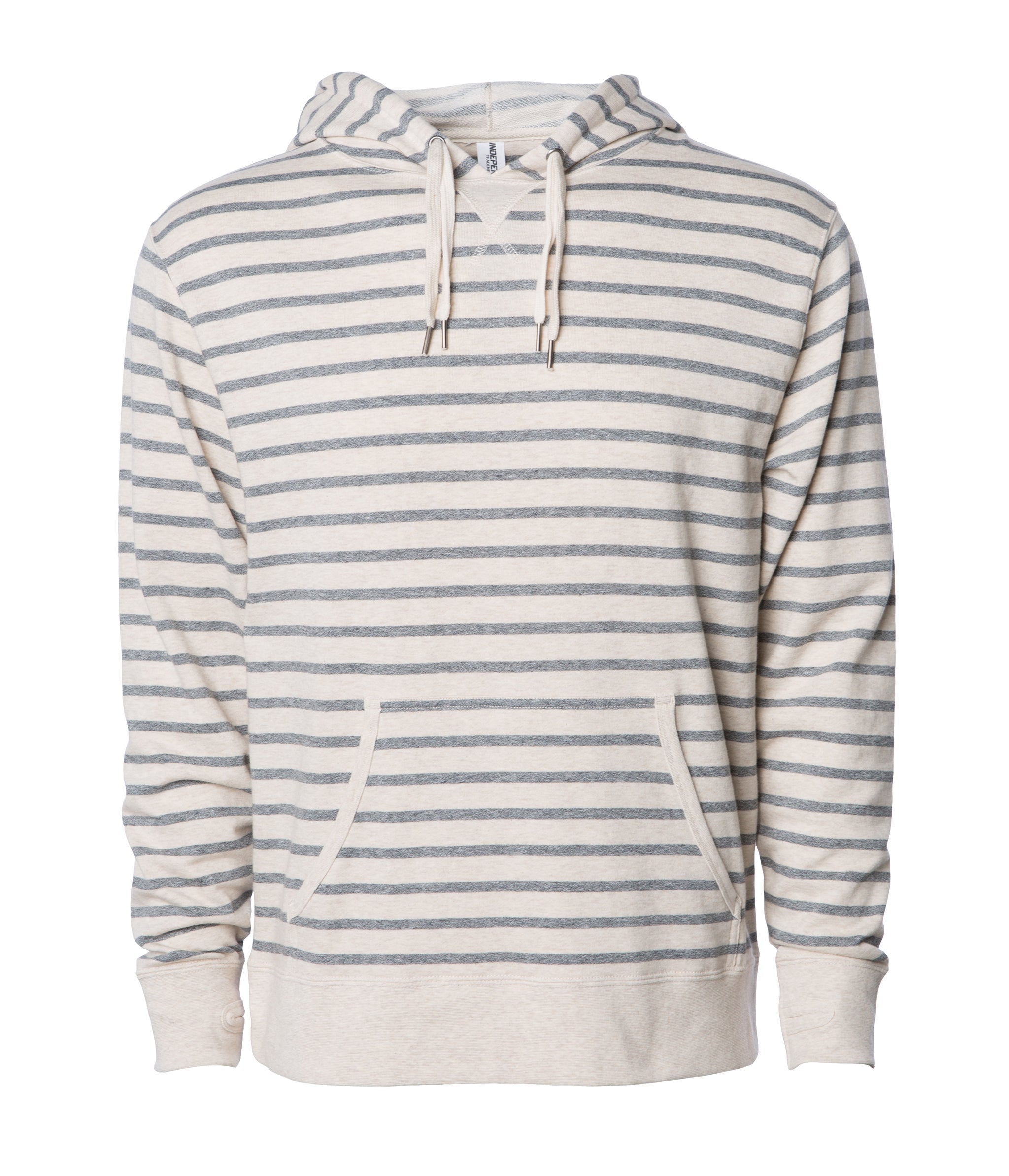 Unisex Contrasting Zip Hooded Sweatshirt | Independent Trading Company