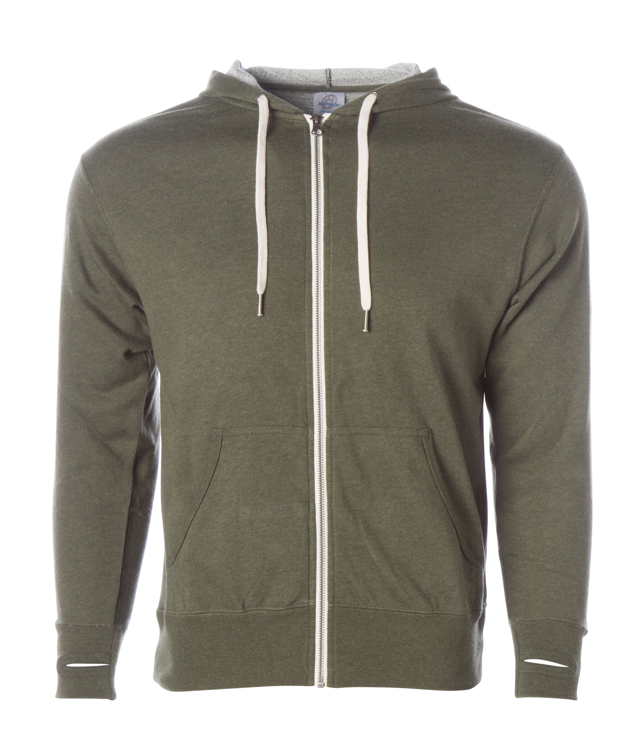 Heather French Terry Zip Hood Sweatshirt