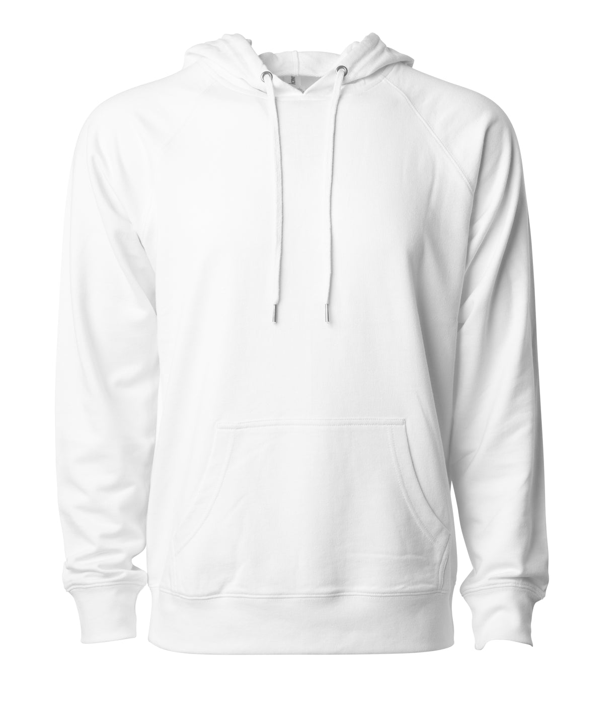Unisex Lightweight Loopback Terry Hooded Pullover | Independent Trading ...